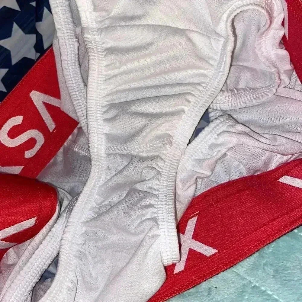 VSX American Flag US Running Shorts XS EUC Victorias Secret sport - Picture 4 of 4